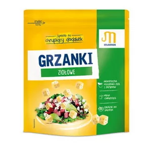 Grzanki ziołowe 150 g Mamut - Pieczywo chrupkie - miniaturka - grafika 1
