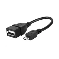 Pozostałe akcesoria do telefonów - KABEL ADAPTER OTG MICRO USB (NOWE MINI USB) - USB - miniaturka - grafika 1
