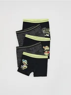 Skarpetki dla dzieci - Reserved - Bokserki Teenage Mutant Ninja Turtles 5 pack - czarny - miniaturka - grafika 1