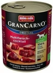 Animonda Grancarno Dorosłe Dog Mix różnych mięs 12 x 800g - Mokra karma dla psów - miniaturka - grafika 1