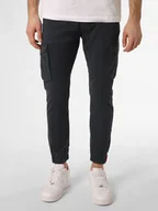 Spodnie męskie - Alpha Industries Spodnie Mężczyźni Bawełna niebieski jednolity, S - miniaturka - grafika 1