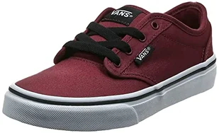Vans Unisex dziecięce buty Atwood Low-Top, czerwony - Czerwone płótno Oxbloo Ddu - 37 eu - Koszulki i topy damskie - miniaturka - grafika 1