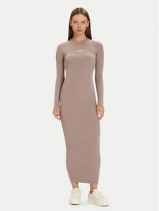 Guess Sukienka dzianinowa V5BK02 Z3JD2 Różowy Slim Fit - Sukienki - miniaturka - grafika 1