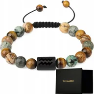 Bransoletki - Bransoletka uniseks, znak zodiaku WODNIK, regulowana 17-24cm, Versatile - miniaturka - grafika 1