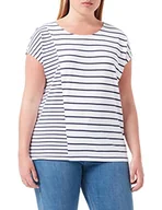 Koszulki i topy damskie - ESPRIT Collection Koszulka damska, 101/White 2, XL - miniaturka - grafika 1