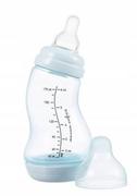 Butelki dla niemowląt - DIFRAX BUTELKA ANTYKOLKOWA NATURALNA 170 ML NIEBIESKA - miniaturka - grafika 1