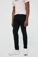Spodnie męskie - Pepe Jeans jeansy Hatch męskie kolor czarny - miniaturka - grafika 1