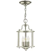 Lampy sufitowe - Elstead Lighting Gentry Wisząca HK-GENTRY-P-S-PN - miniaturka - grafika 1