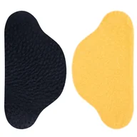 Akcesoria obuwnicze - Czarne skórzane zapiętki do butów Naprawcze para - miniaturka - grafika 1