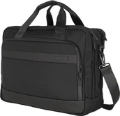 Torby na laptopy - Travelite Torba na laptopa Meet 1845-01 Czarny - miniaturka - grafika 1