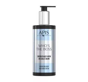 Apis Whos the Boss energizujący Krem do ciała i dłoni 300ml - Balsamy i kremy do ciała - miniaturka - grafika 2