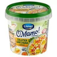 Konserwy i dania rybne - Lisner O Mamo! Sałatka warzywna z jajkiem 500 g - miniaturka - grafika 1