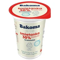 Szybkie dania obiadowe - Śmietanka Kremowa 30% 200G Bakoma - miniaturka - grafika 1