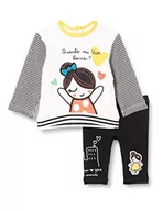 Bluzki dla niemowląt - Chicco Dziewczęca koszulka z krótkim rękawem (2 sztuki), czarny, 3 Miesiące - miniaturka - grafika 1