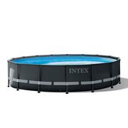 Baseny ogrodowe - Basen stelażowy do ogrodu Intex Ultra XTR Frame Pools 488 x 122 cm zestaw 10w1 - miniaturka - grafika 1