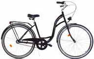Rowery - Dallas Bike City 3spd 28 cali Czarny - miniaturka - grafika 1