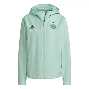 adidas Damska kurtka z paskiem DFB JKT W, wielokolorowa/zielona, XS, Mencla/zielony, XS - Kurtki damskie - miniaturka - grafika 1
