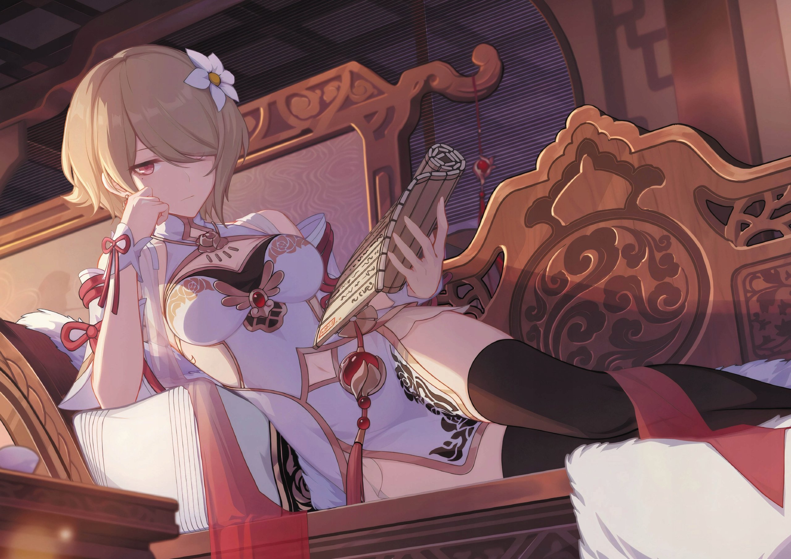 Plakat A3 Honkai Impact Anime Gra Rita Rossweisse