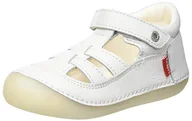 Buty dla dziewczynek - Kickers Dziewczęce buty Sushy Mary Jane, biały, 22 EU - miniaturka - grafika 1