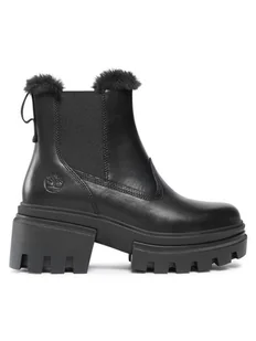 Timberland Botki Everleigh Bt Wrm Ln Chls TB0A5ZNV0151 Czarny - Botki damskie - miniaturka - grafika 1