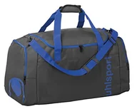 Torby sportowe - Uhlsport Essential 2.0 Sports Bag 50L torba sportowa, 59 cm, 50 L, antracyt/azur Niebieski 100425202 - miniaturka - grafika 1