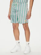 Spodenki męskie - Fila Szorty sportowe Lastro FAM0925 Zielony Regular Fit - miniaturka - grafika 1