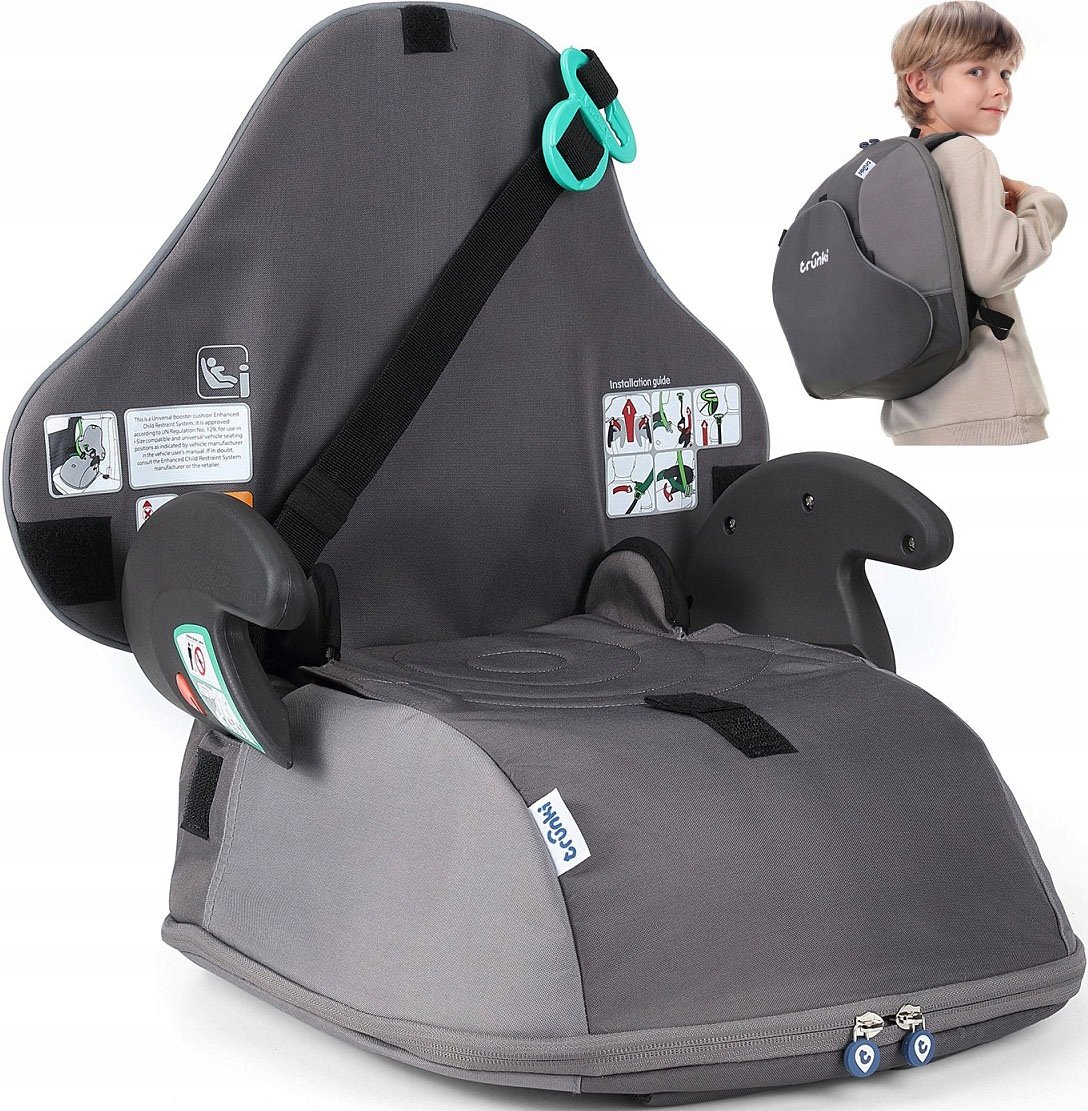 BoostApak Trunki Podstawka podwyższająca i plecak dziecięcy 2w1 (i-Size)