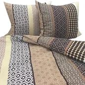 Pościel - POŚCIEL Z KORY 100% BAWEŁNA 140x200 + 70x80 KORA PREMIUM POLSKA RÓŻNE WZORY - miniaturka - grafika 1