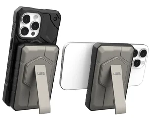 UAG Rugged 10K - powerbank 10000mAh z podstawką, bateria zapasowa power bank ładowanie bezprzewodowe 10W, kompatybilny z MagSafe magnetyczny , kabel.. - Powerbanki - miniaturka - grafika 1