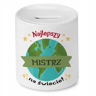 Skarbonki - Dla Mistrza Skarbonka na Urodziny na Prezent` z Nadrukiem ze Zdjęciem + Opakowanie na prezent (wzór 02) - miniaturka - grafika 1