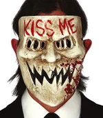 Halloween - Maska PCV "Kiss Me' - miniaturka - grafika 1