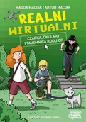 Książki edukacyjne - Realni wirtualni. Czapka, okulary i tajemnica kodu QR - miniaturka - grafika 1