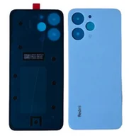 Części serwisowe do telefonów - ORYGINALNA KLAPKA BATERII + KLEJ XIAOMI REDMI 12 4G NIEBIESKI - miniaturka - grafika 1