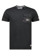 Koszulki męskie - Canadian Peak Koszulka w kolorze czarnym - miniaturka - grafika 1