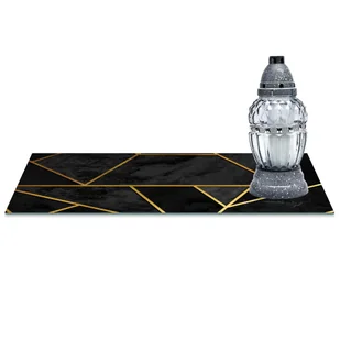 SZKLANA PODSTAWKA POD ZNICZE z dedykacją 60x30cm Elegancja 361d - Lampiony i znicze - miniaturka - grafika 1