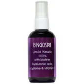 Odżywki do włosów - BingoSpa 33 % WŁOSY ZDROWE I MOCNE Płynna keratyna 100% z biotyną, kwasem hialuronowym, L-cysteiną i witaminą C - miniaturka - grafika 1