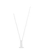 Lampy stojące - TERESITA LE44944 Lampa podłogowa minimalistyczna o smukłym kształcie litery V aluminiowa czarna - miniaturka - grafika 1