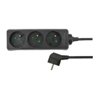 Przedłużacze i rozgałęźniki - HBF Aw 4 Gniazda 1,5m Uziemienie AW24675 - miniaturka - grafika 1