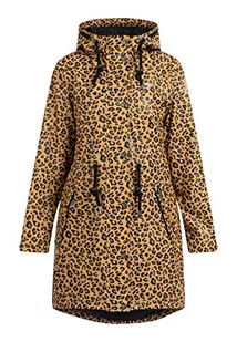 Schmuddelwedda Kurtka przeciwdeszczowa - Leoprint damska 34324949, czarny, beżowy, Leo, L - Kurtki damskie - miniaturka - grafika 1