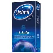 Prezerwatywy - Unimil B.Safe lateksowe prezerwatywy 12szt - miniaturka - grafika 1