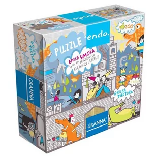 Granna Puzzle 200 EL. Epoka smoka 388610 - Puzzle - miniaturka - grafika 1