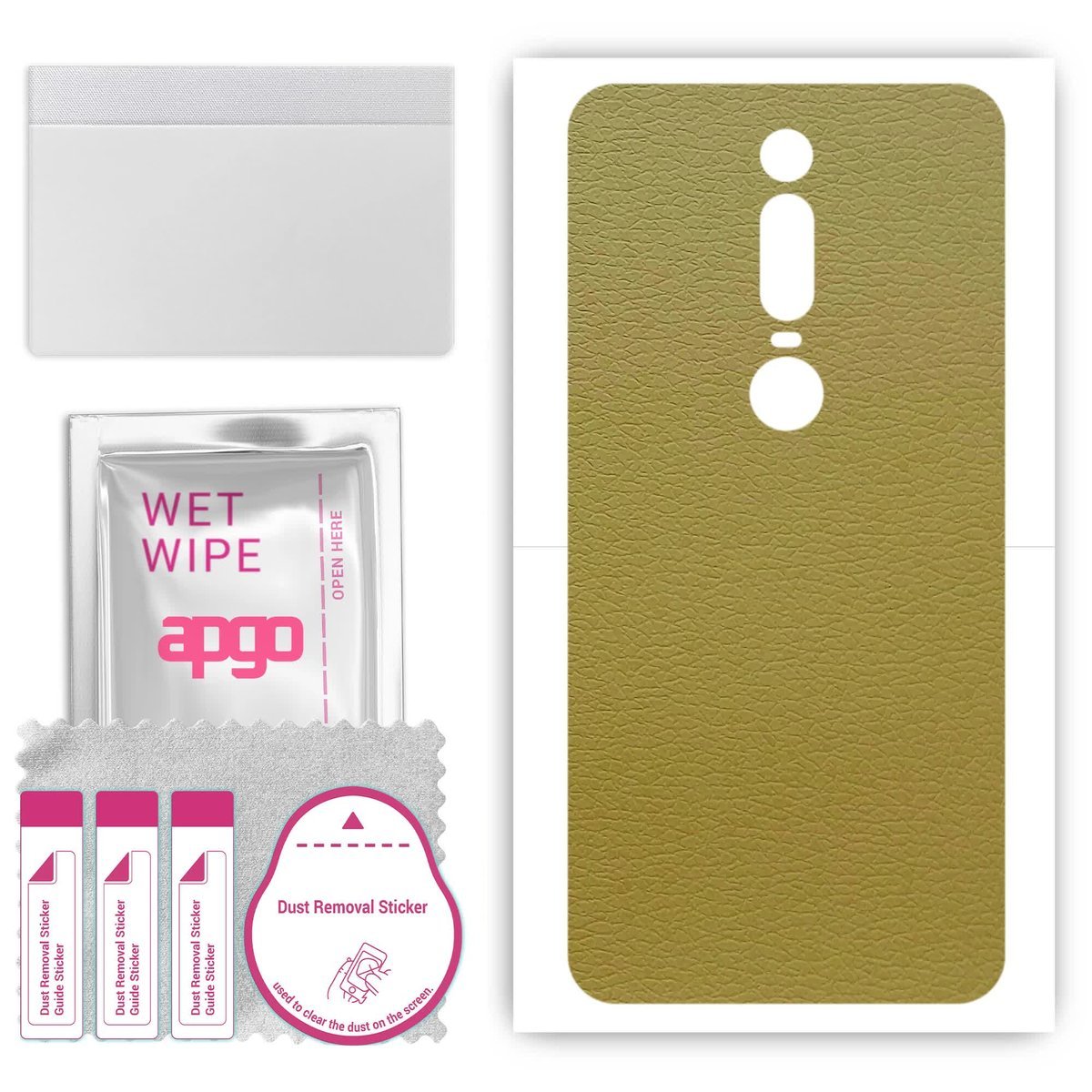 Folia naklejka skórka strukturalna na TYŁ do Huawei Mate RS P P Design - Skóra Oliwkowa - apgo SKINS