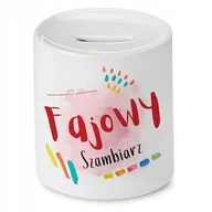 Skarbonki - Skarbonka na Urodziny 16 16te 16-te na Prezent z Nadrukiem ze Zdjęciem + Opakowanie na prezent (wzór 02) - miniaturka - grafika 1