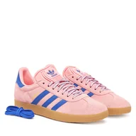 Sneakersy damskie - Sneakersy adidas Gazelle JH7213 Różowy - miniaturka - grafika 1