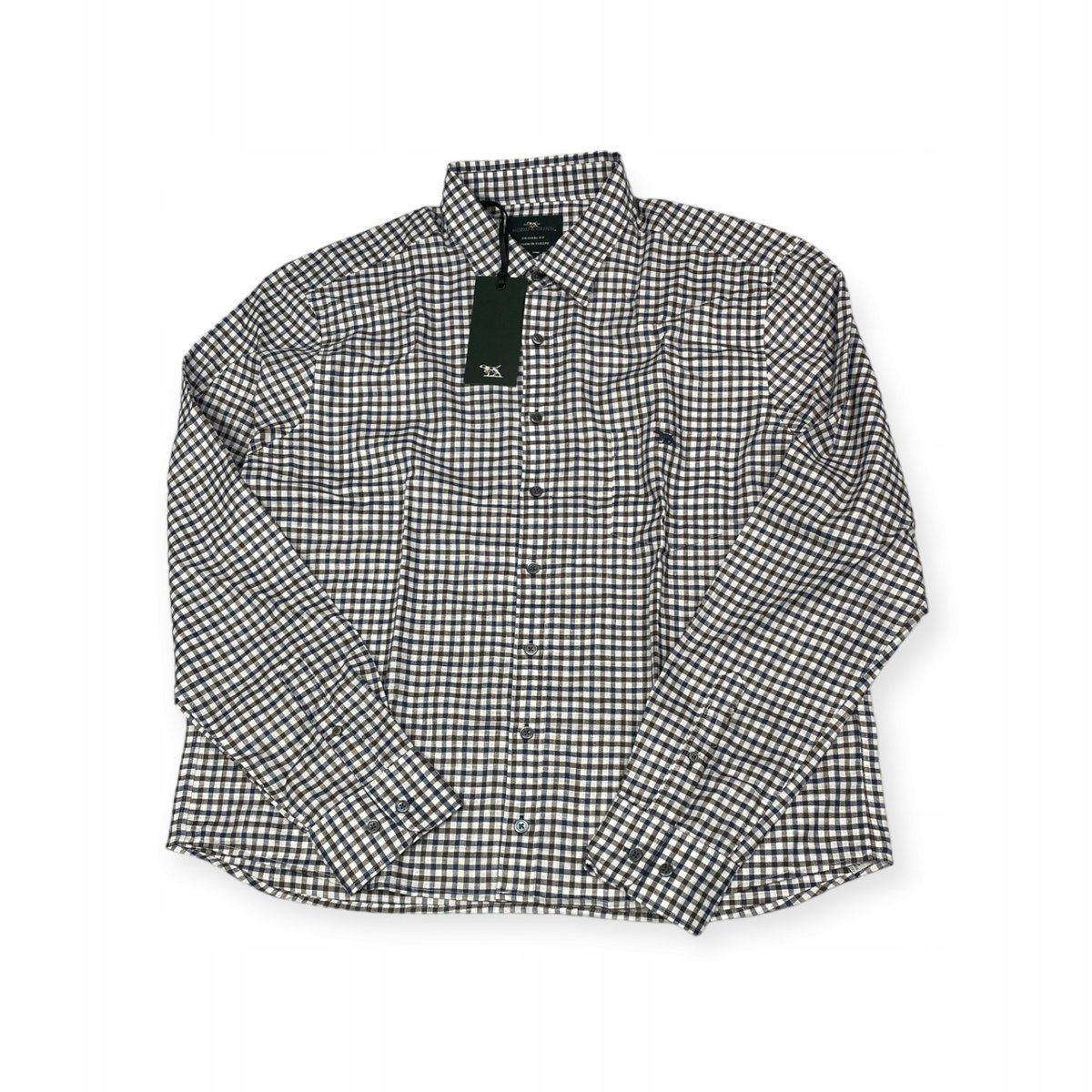 Koszula męska długi rękaw krata Rodd & Gunn XL