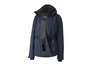 CRIVIT Kurtka narciarska damska z systemem lokalizacji RECCO® (Granatowy, L (44-46)) - Kurtki narciarskie - miniaturka - grafika 1