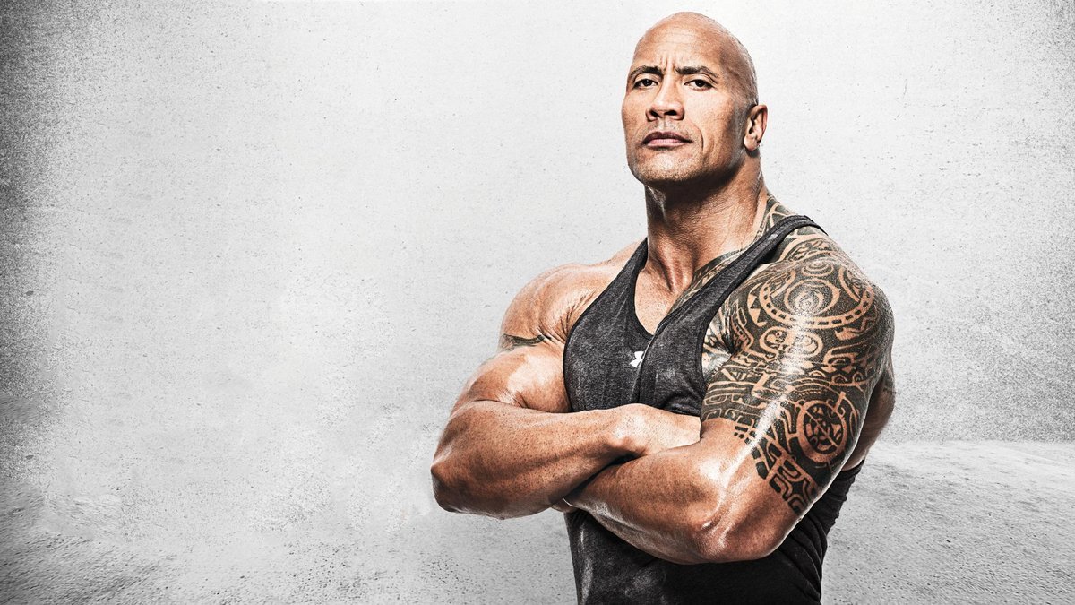 PODKŁADKA POD MYSZ Z Nadrukiem 22x18 cm Dwayne „The ” Johnson Tekst Prezent