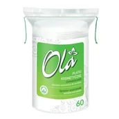 Waciki, płatki i patyczki kosmetyczne - OLA Płatki kosmetyczne owalne, 60 sztuk - miniaturka - grafika 1