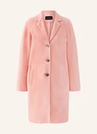 Płaszcze damskie - Oui Płaszcz Wełniany orange - miniaturka - grafika 1