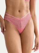 Majtki damskie - Triumph Stringi That Night In Vegas 10224867 Różowy - miniaturka - grafika 1